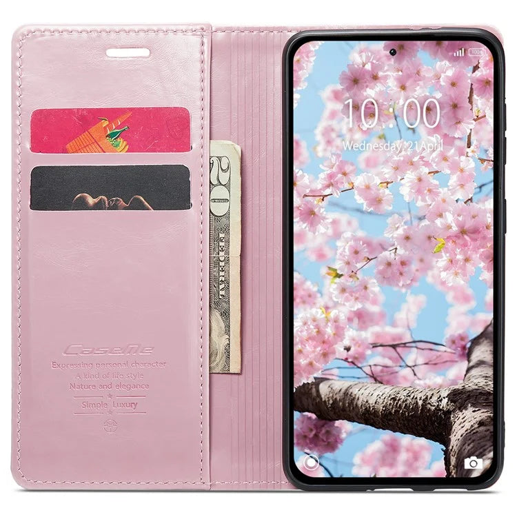 CASEME 003 Series For Xiaomi Redmi Note 13 Pro 5G / Poco X6 5G Case Anti-Drop Leather Phone Cover