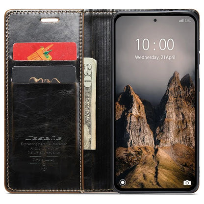 CASEME 003 Series For Xiaomi Redmi Note 13 Pro 5G / Poco X6 5G Case Anti-Drop Leather Phone Cover