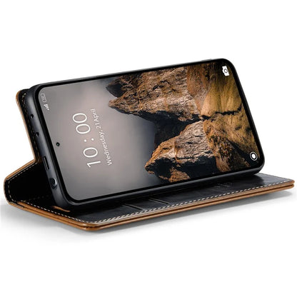 CASEME 003 Series For Xiaomi Redmi Note 13 Pro 5G / Poco X6 5G Case Anti-Drop Leather Phone Cover