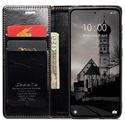 CASEME 003 Series For Xiaomi Redmi Note 13 Pro 5G / Poco X6 5G Case Anti-Drop Leather Phone Cover