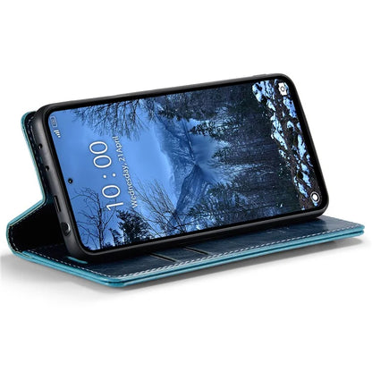 CASEME 013 Series For Xiaomi Redmi Note 13 4G Case Retro Leather Wallet Flip Phone Cover