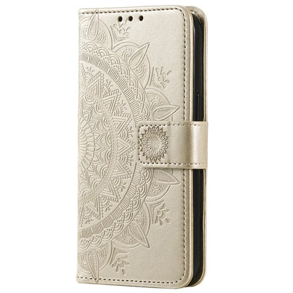 For Xiaomi Poco F6 5G / Redmi Turbo 3 5G Case Imprinted Totem PU Leather Phone Cover