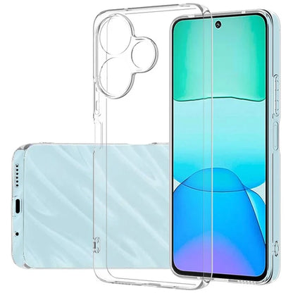 For Xiaomi Redmi 13 4G Case Transparent Ultra Slim Soft TPU Phone Cover
