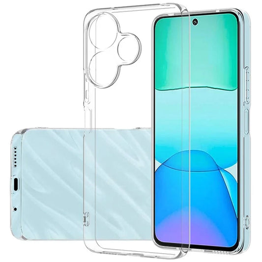 For Xiaomi Redmi 13 4G Case Transparent Ultra Slim Soft TPU Phone Cover