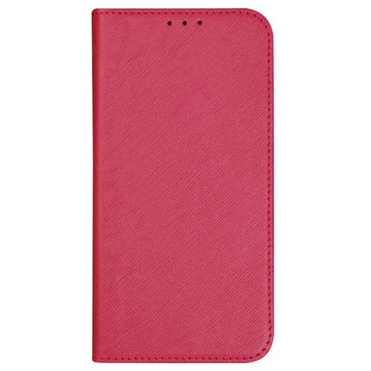 For Samsung Galaxy Xcover7 Stand Case Cross Texture Leather Flip Phone Cover