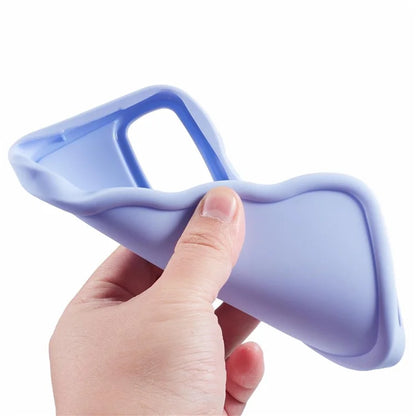 XL Series For Samsung Galaxy A13 5G TPU Case Curly Wave Frame Phone Cover