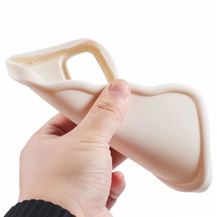 XL Series For Samsung Galaxy A34 5G Case Wave Edge TPU Solid Color Phone Cover