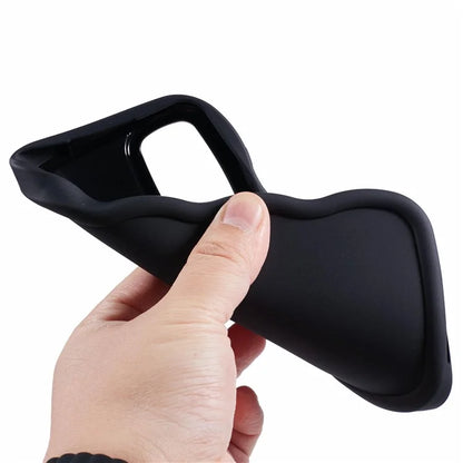 XL Series For Samsung Galaxy A34 5G Case Wave Edge TPU Solid Color Phone Cover