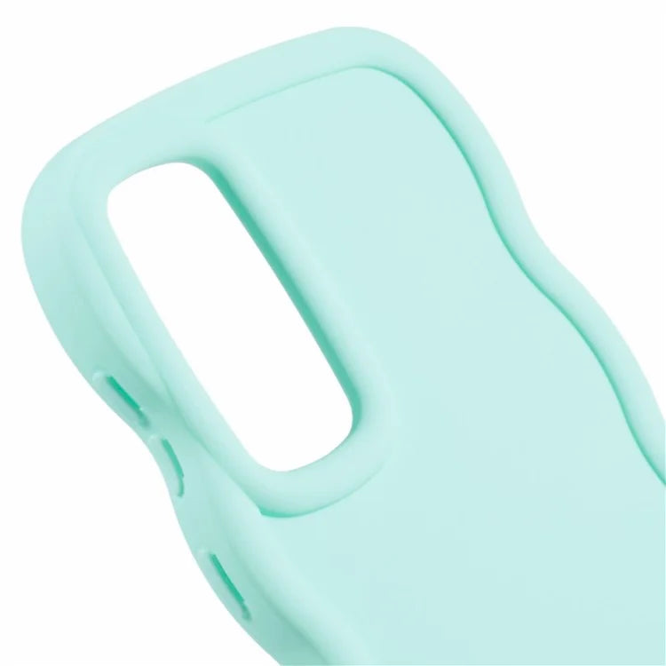 XL Series For Samsung Galaxy A34 5G Case Wave Edge TPU Solid Color Phone Cover