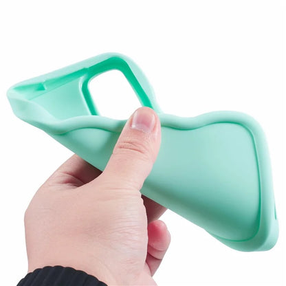 XL Series For Samsung Galaxy A34 5G Case Wave Edge TPU Solid Color Phone Cover