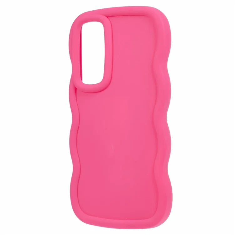 XL Series For Samsung Galaxy A54 5G Case Soft TPU Protective Phone Cover Wave Frame Shape