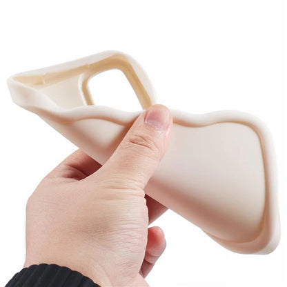 XL Series For Samsung Galaxy A54 5G Case Soft TPU Protective Phone Cover Wave Frame Shape