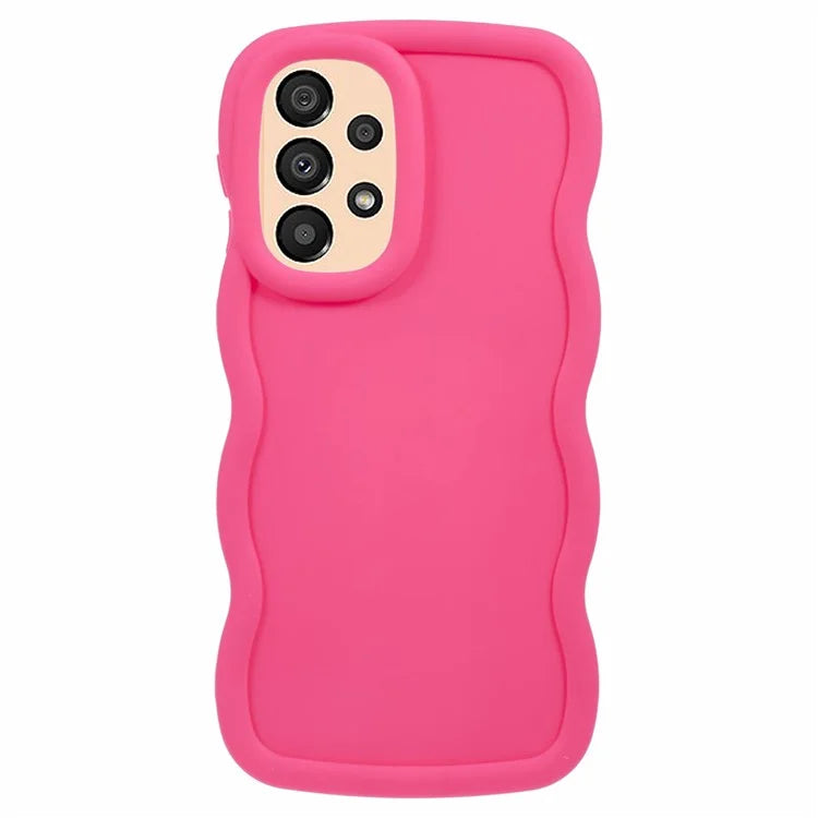 XL Series For Samsung Galaxy A53 5G TPU Case Wave Edge Phone Cover