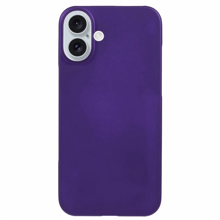For iPhone 16 Shockproof Hard PC Phone Case Rubberized Phone Cover
