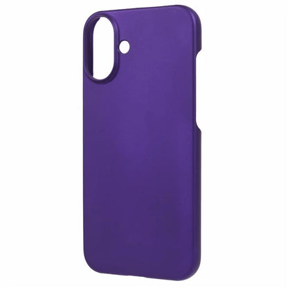 For iPhone 16 Shockproof Hard PC Phone Case Rubberized Phone Cover