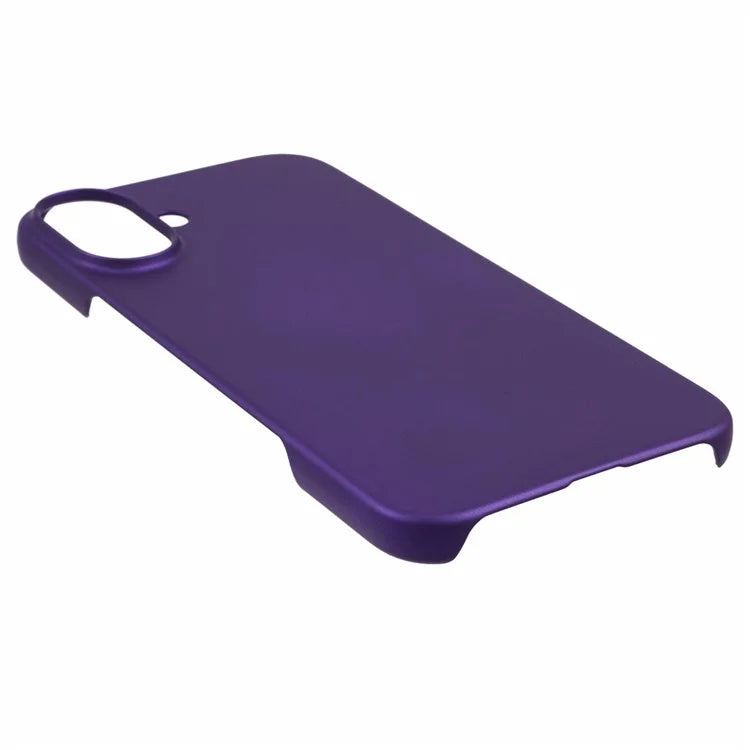 For iPhone 16 Shockproof Hard PC Phone Case Rubberized Phone Cover
