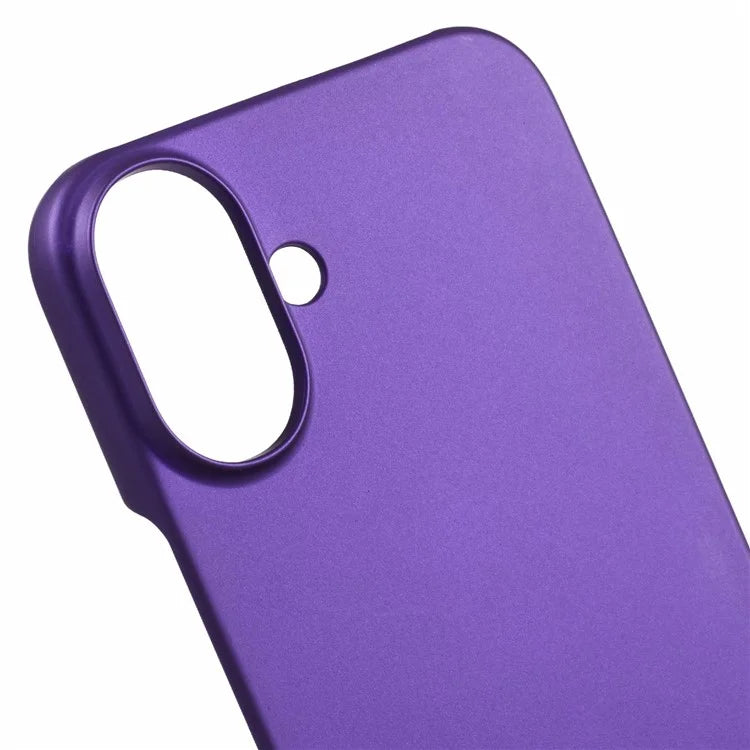 For iPhone 16 Shockproof Hard PC Phone Case Rubberized Phone Cover