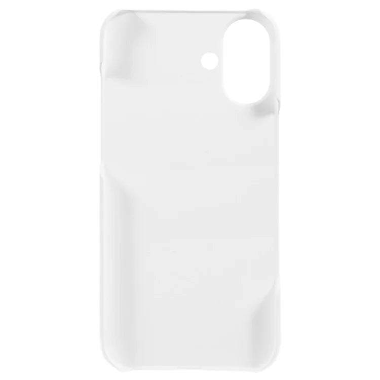For iPhone 16 Shockproof Hard PC Phone Case Rubberized Phone Cover