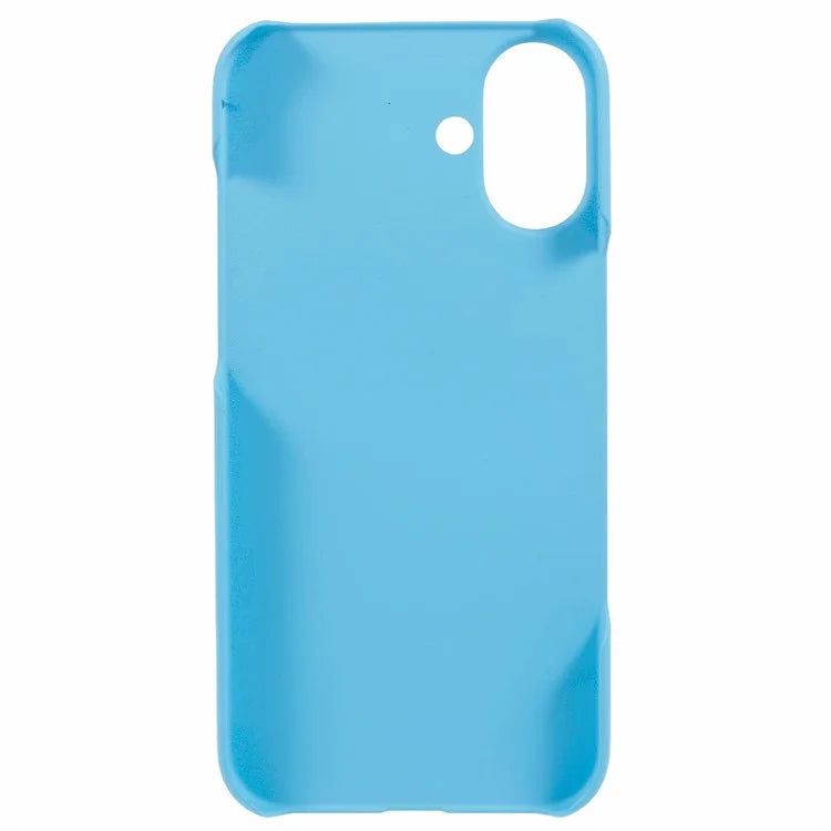 For iPhone 16 Shockproof Hard PC Phone Case Rubberized Phone Cover