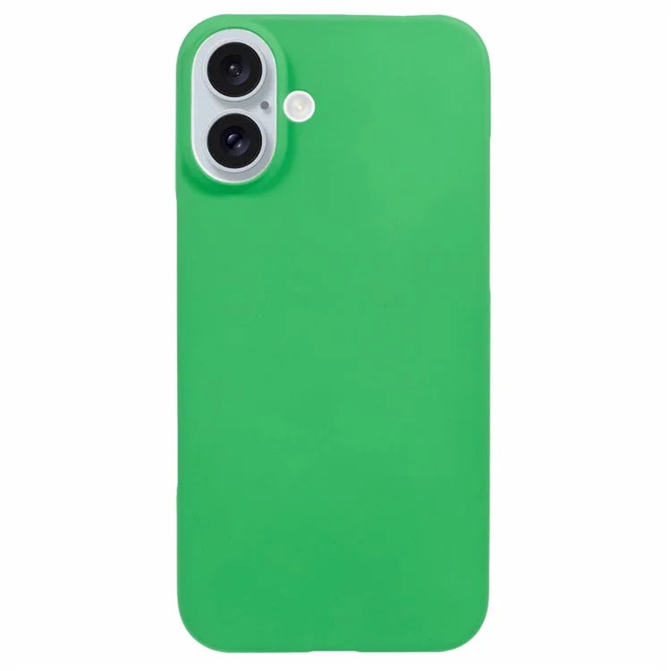 For iPhone 16 Shockproof Hard PC Phone Case Rubberized Phone Cover