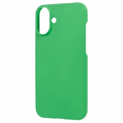 For iPhone 16 Shockproof Hard PC Phone Case Rubberized Phone Cover