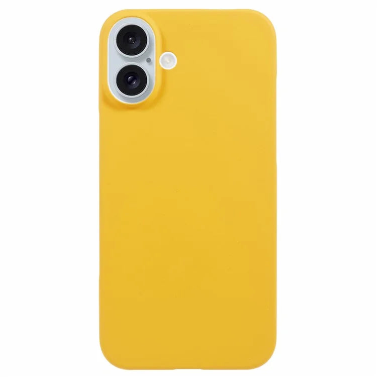 For iPhone 16 Shockproof Hard PC Phone Case Rubberized Phone Cover