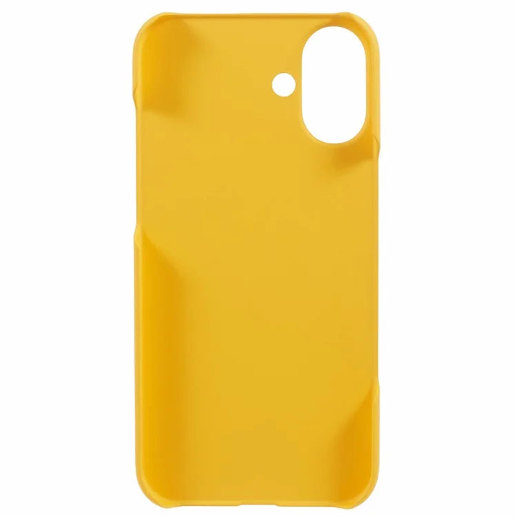 For iPhone 16 Shockproof Hard PC Phone Case Rubberized Phone Cover