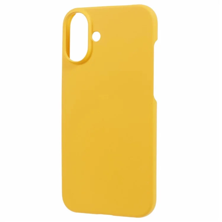 For iPhone 16 Shockproof Hard PC Phone Case Rubberized Phone Cover