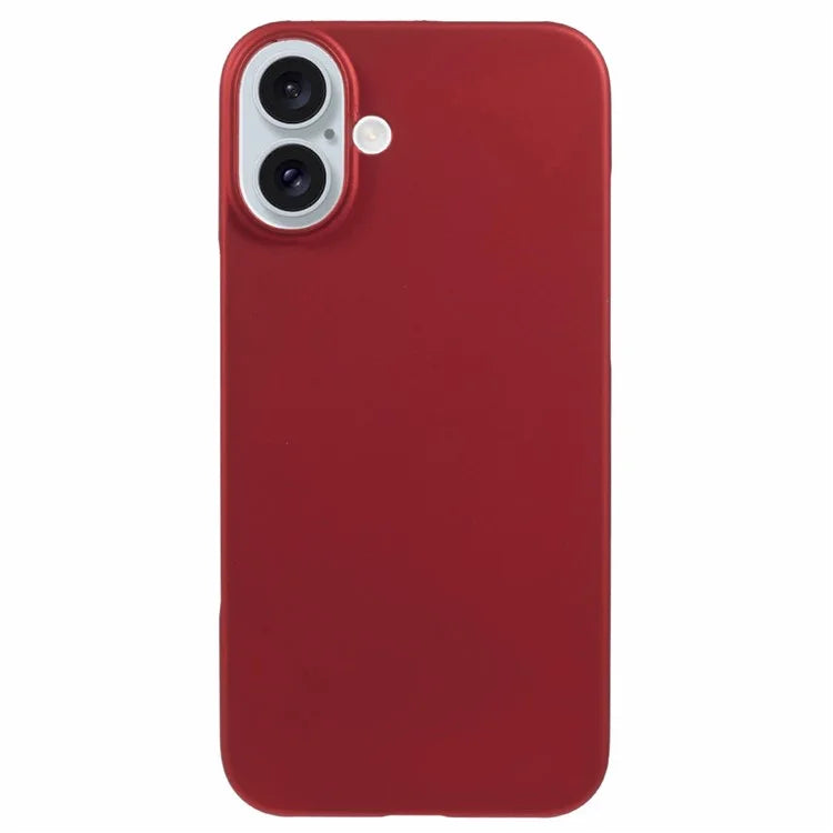 For iPhone 16 Shockproof Hard PC Phone Case Rubberized Phone Cover