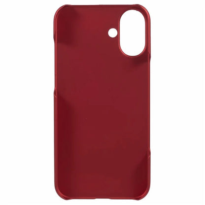 For iPhone 16 Shockproof Hard PC Phone Case Rubberized Phone Cover
