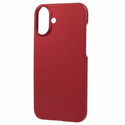 For iPhone 16 Shockproof Hard PC Phone Case Rubberized Phone Cover