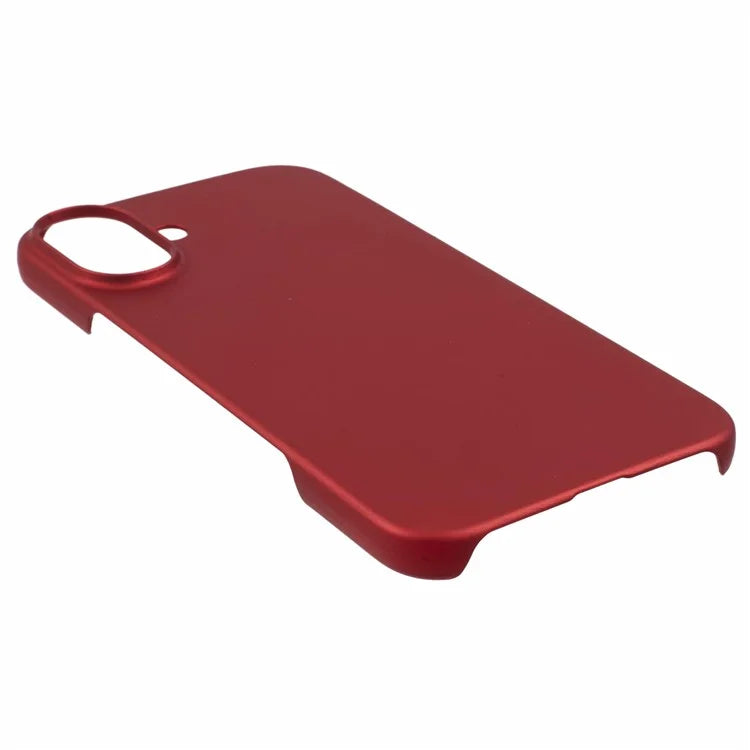 For iPhone 16 Shockproof Hard PC Phone Case Rubberized Phone Cover
