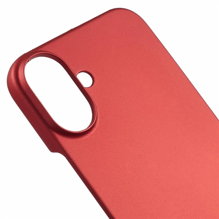 For iPhone 16 Shockproof Hard PC Phone Case Rubberized Phone Cover