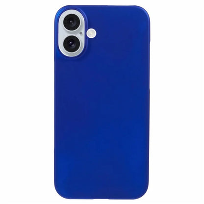For iPhone 16 Shockproof Hard PC Phone Case Rubberized Phone Cover