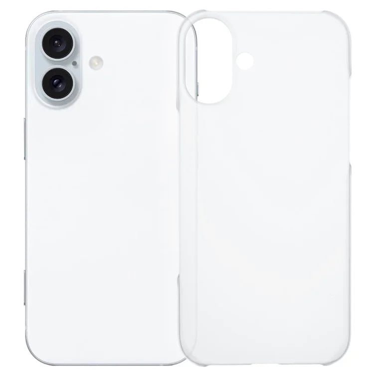 For iPhone 16 Shockproof Hard PC Phone Case Rubberized Phone Cover
