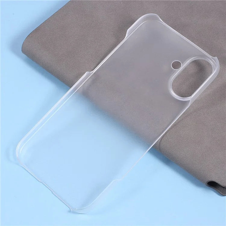 For iPhone 16 Shockproof Hard PC Phone Case Rubberized Phone Cover