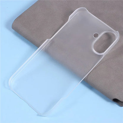 For iPhone 16 Shockproof Hard PC Phone Case Rubberized Phone Cover