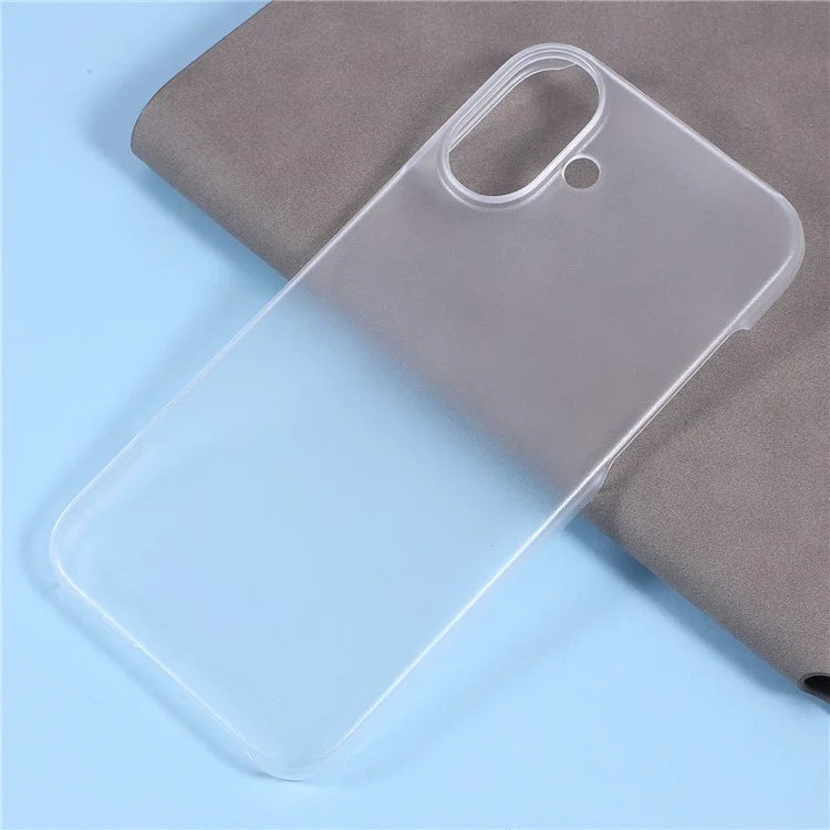 For iPhone 16 Shockproof Hard PC Phone Case Rubberized Phone Cover