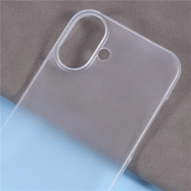 For iPhone 16 Shockproof Hard PC Phone Case Rubberized Phone Cover