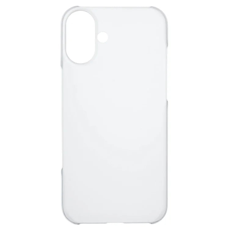For iPhone 16 Shockproof Hard PC Phone Case Rubberized Phone Cover