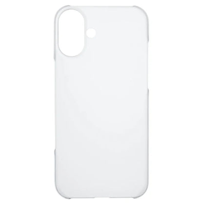 For iPhone 16 Shockproof Hard PC Phone Case Rubberized Phone Cover
