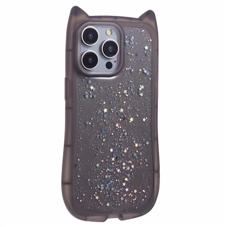JTW Series For iPhone 13 Pro Max Case TPU Phone Cover Epoxy Shiny Glitter
