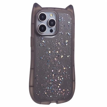 JTW Series For iPhone 13 Pro Max Case TPU Phone Cover Epoxy Shiny Glitter