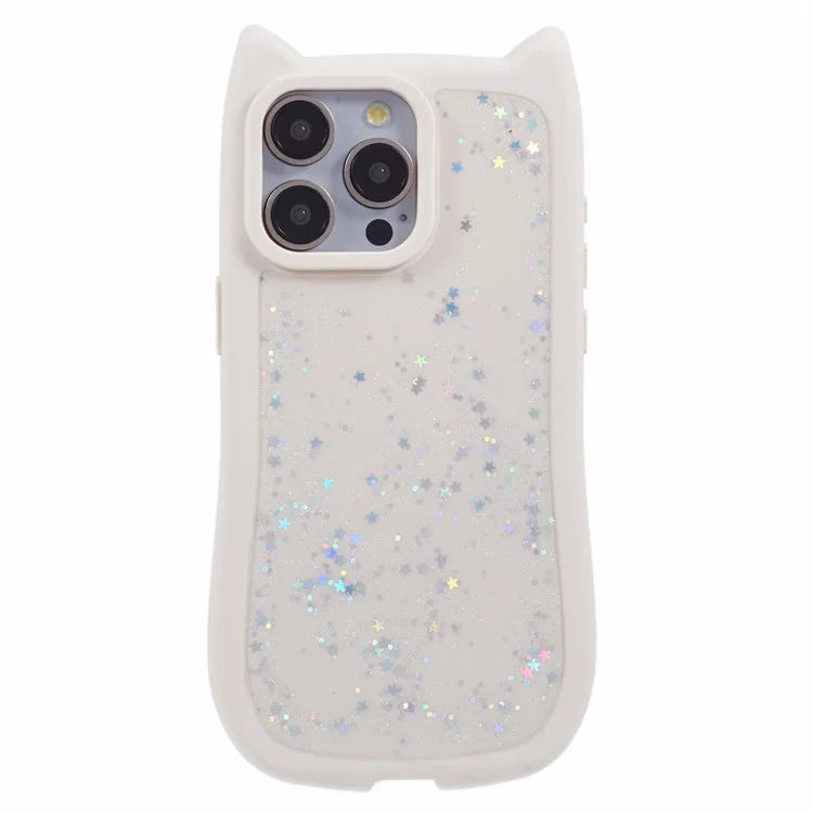JTW Series For iPhone 13 Pro Max Case TPU Phone Cover Epoxy Shiny Glitter