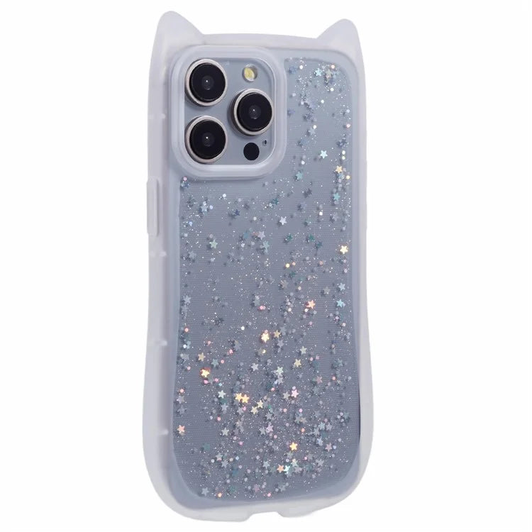 JTW Series For iPhone 13 Pro Max Case TPU Phone Cover Epoxy Shiny Glitter