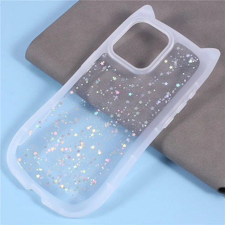 JTW Series For iPhone 13 Pro Max Case TPU Phone Cover Epoxy Shiny Glitter