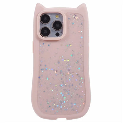 JTW Series For iPhone 13 Pro Slim Case Epoxy Design Large Cutout TPU Phone Cover