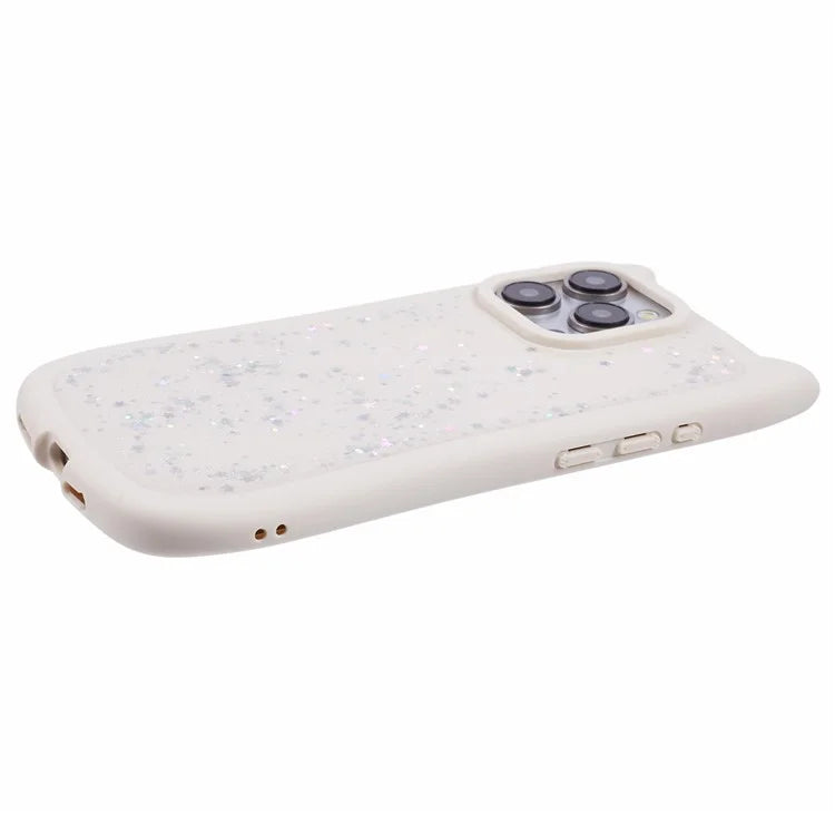 JTW Series For iPhone 13 Pro Slim Case Epoxy Design Large Cutout TPU Phone Cover