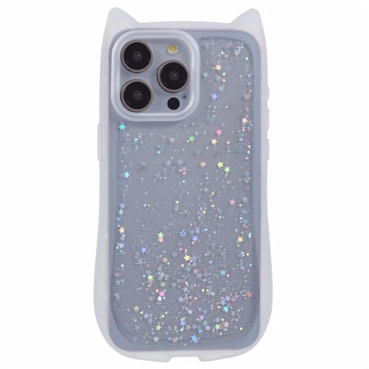 JTW Series For iPhone 13 Pro Slim Case Epoxy Design Large Cutout TPU Phone Cover