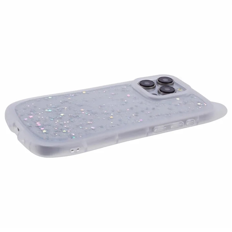 JTW Series For iPhone 12 Pro Max Case Epoxy Glitter Sequins TPU Phone Cover